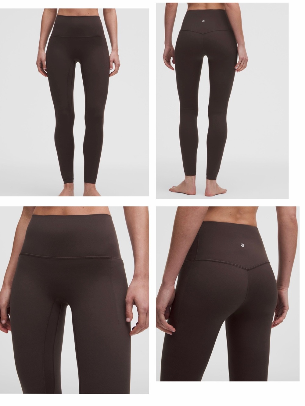 lululemon athletica High-Rise Leggings in Dark Brown